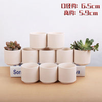Unglazed Terracotta Succulent Planter Pot for DIY Painting