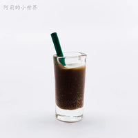 1:12 Dollhouse Miniature Coffee Cup Set, Pretend Play Food Toy Accessories