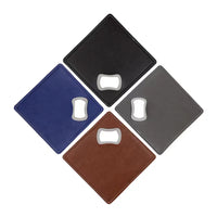 New Bottle Opener PU Leather Protective Cover Anti-Rust Beer Bottle Opener Sleeve