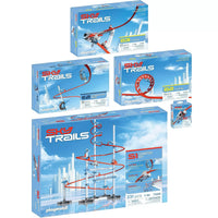 Playmobil Sky Knights Flying Glider Track Building Blocks Set for Kids
