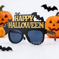 Halloween Happy Party Glasses Bat Black Frame Eyeglasses