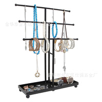 Nordic Style 3-Tier Jewelry Display Stand for Necklaces Bracelets Rings