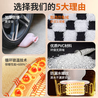 Plush Hot Water Bottle for Winter Warmth, Foot and Belly Warmer, Bed Heater, Hand Warmer