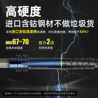 Hex Shank Tap Drill Bit Set with Nano Coating for Electric Drills, M3-M12