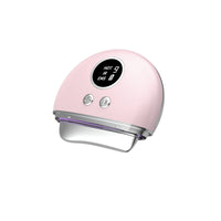 EMS Microcurrent Facial & Neck Massager with LED Light Therapy and Gua Sha Function