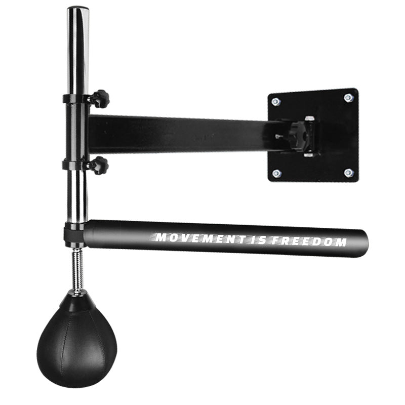 Wall-Mounted Boxing Rotating Reflex Bar with Speed Ball