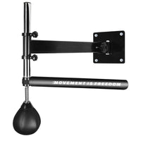 Wall-Mounted Boxing Rotating Reflex Bar with Speed Ball