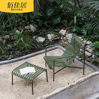 Outdoor Nordic Creative Aluminum Table and Chair Set for Patio Garden Balcony - Waterproof and Sunscreen
