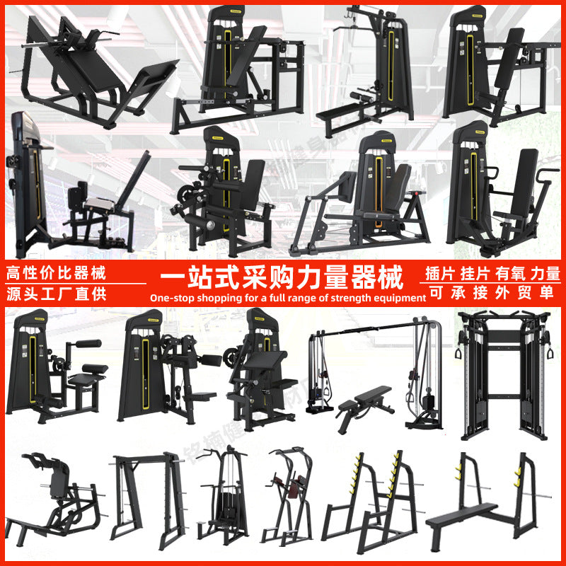 Commercial Gym Strength Training Equipment for Personal Studios - Full Body Workout Machine for Shoulders, Legs, Back, Glutes