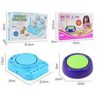 Kids' Electric Pottery Wheel Kit with Clay and Tools for DIY Crafting