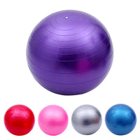 Thickened PVC Yoga Ball Set for Pilates Fitness and Massage, Various Sizes