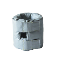Flexible Removable Valve Insulation Jacket Flange Pipe Thermal Cover Customizable