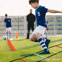 Agility Ladder Training Set with Disc Cones for Soccer, Basketball, and Outdoor Footwork Drills