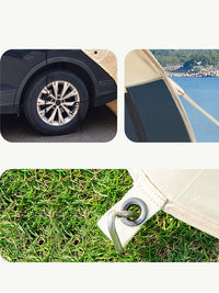 Multifunctional SUV Car Tail Tent Outdoor Camping Trunk Extension Waterproof Rainproof