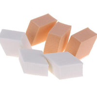 Diamond-Shaped Makeup Sponge Set - Wet & Dry Use, Soft & Skin-Friendly