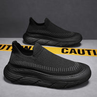 Men's Slip-On Breathable Knit Casual Sport Sneakers