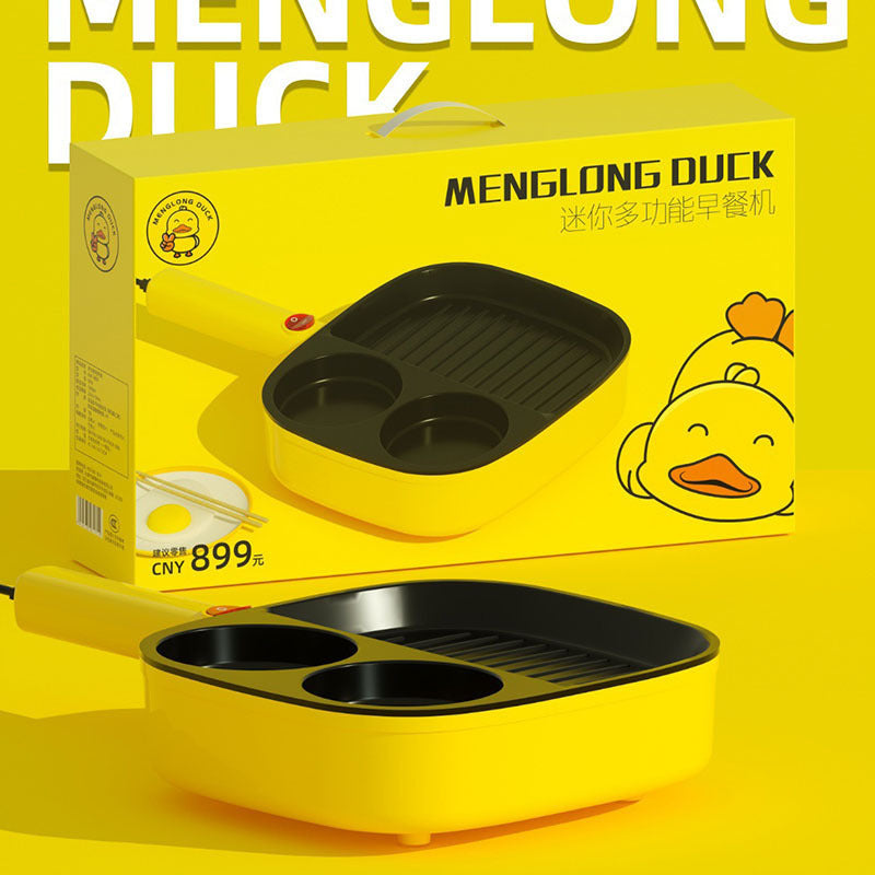 3-in-1 Multifunction Breakfast Maker with Egg Cooker, Toaster, and Waffle Iron