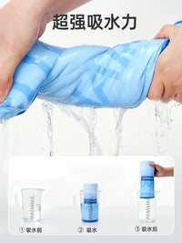 Quick-Dry Microfiber Bath Towel for Swimming, Beach, and Sports - Absorbent & Portable