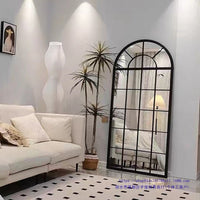 Arched Full Length Mirror for Living Room, Bedroom, or Boutique - Wall-Mounted or Freestanding