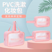 Waterproof Dry Wet Separation Toiletry Bag Travel Cosmetic Organizer with Handle