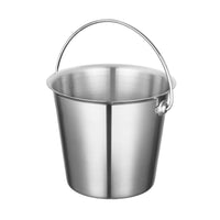 Stainless Steel Snack Bucket for Fries, Fried Chicken, and Seafood - Restaurant & Cafe Ice Bucket