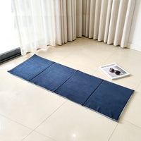 Velvet Warm Napping Mat for Office and Leisure, Waterproof Floor Mat