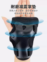 Skate Helmet and Protective Gear Set for Kids and Adults - Roller Skating, Cycling, Skateboard