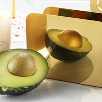 Nordic Ins Gold Triangle Stainless Steel Napkin Holder for Restaurant Cafe Hotel Dining Table