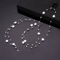 Korean Style Pearl Hair Braid Accessory with Tassel and Invisible Hair Clip Chain