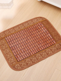 Bamboo Pet Cooling Mat for Dogs and Cats, Summer Sleep Pad