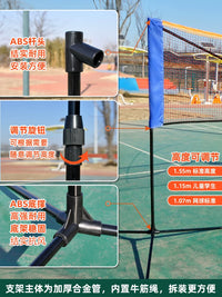 Portable Badminton Net Set with Stand for Outdoor and Indoor Use - Easy Setup Volleyball Net System