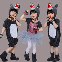 Children's Big Bad Wolf, Little Red Riding Hood, Lamb, or Rabbit Animal Performance Costume for Kindergarten