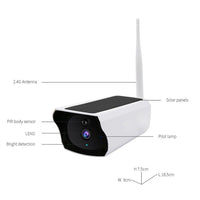 Solar Powered Outdoor WiFi Security Camera with Remote Monitoring