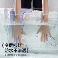 Vacuum Storage Bags for Clothes and Comforters with Optional Electric Pump