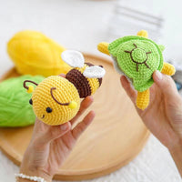 Crochet Turtle Doll DIY Kit or Finished Plushie - Handmade Gift for Friends