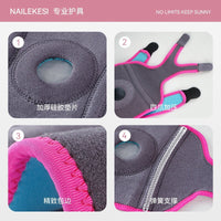 Kids' Adjustable Knee Pads for Cycling, Running, and Sports - Anti-Fall Protective Gear