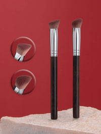Angled Highlight & Concealer Brush for Flawless Makeup Application
