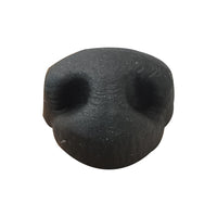 Soft Rubber Dog Noses for DIY Crafts - 4/5/6/8mm Twist Sticks, No Pins, Trimmable