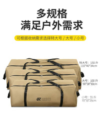 Outdoor Camping Gear Storage Bag Portable Waterproof Picnic Tent Canopy Table Chair Tool Organizer
