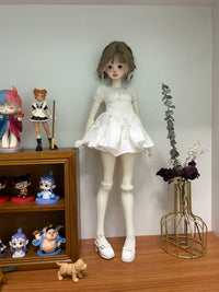 BJD 1/4 Doll Pleated Dress School Style Casual Outfit