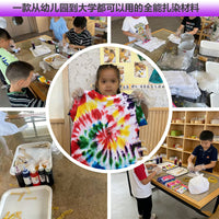 Tie-Dye Kit with 5 Colors for DIY Fabric Art