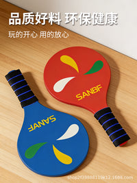 Badminton Paddle Set with 3 Shuttlecocks for Adults and Kids, Indoor/Outdoor Use