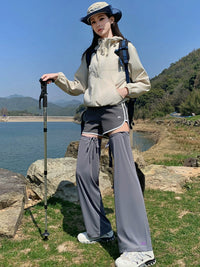 Ice Silk UV Protection Leg Sleeves for Cycling and Outdoor Activities