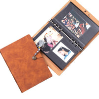 DIY Photo Album Scrapbook for Instant Photos and Cards, 6-inch Picture Collection Book