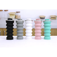 Collapsible Silicone Water Bottle for Outdoor Sports and Travel