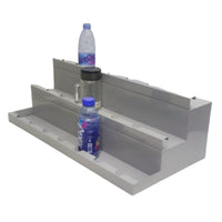 Multi-tier Stainless Steel Display Rack for Restaurant Condiments or Balcony Plants