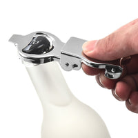 Multi-functional Soda Beer Bottle Stopper with Opener, Airtight Seal for Freshness