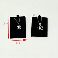 Velvet Jewelry Display Stand for Necklaces, Earrings, and Pendants
