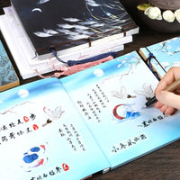 Vintage Chinese Style Thread-Bound Notebook Journal Planner