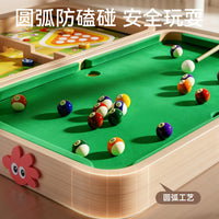 6-in-1 Multi-Game Table for Kids, Billiards, Ice Hockey, Bowling, and More, Indoor Educational Toy for Boys and Girls